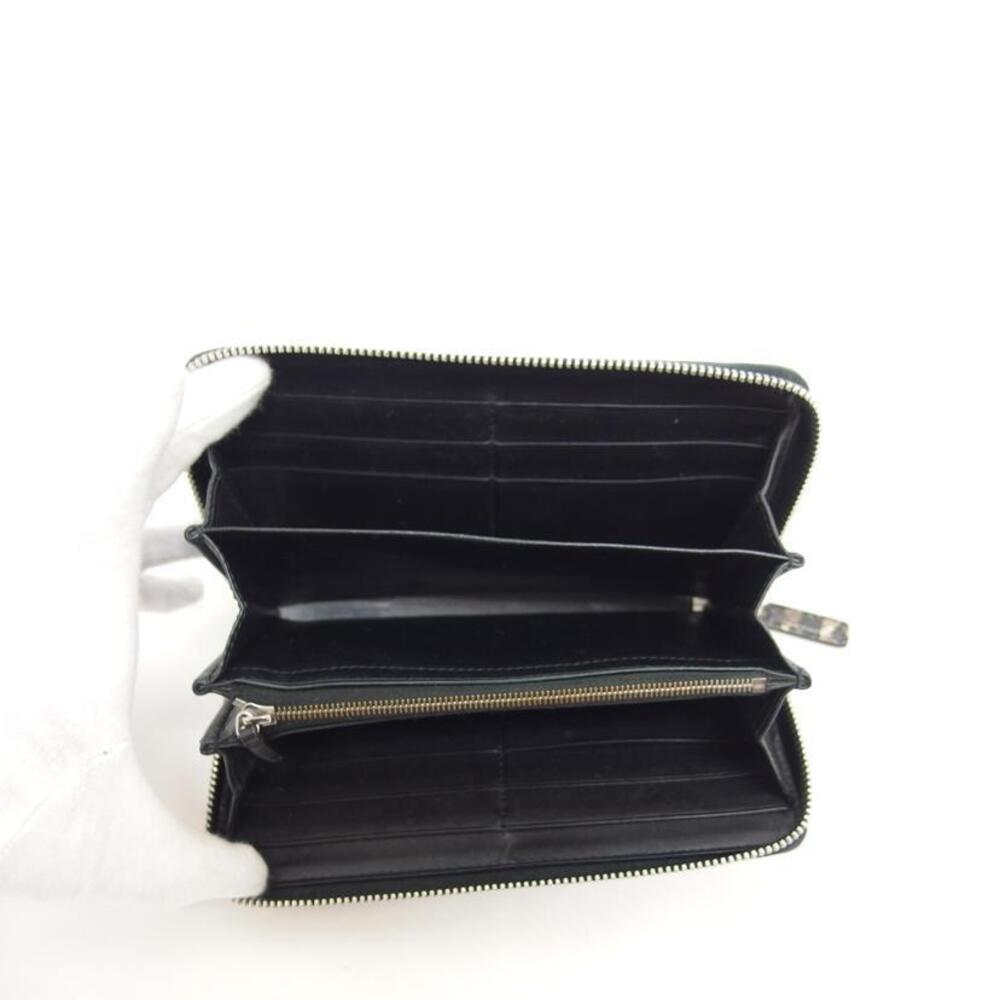GUCCI Python Round Zipper Long Wallet - Picture 4 of 6